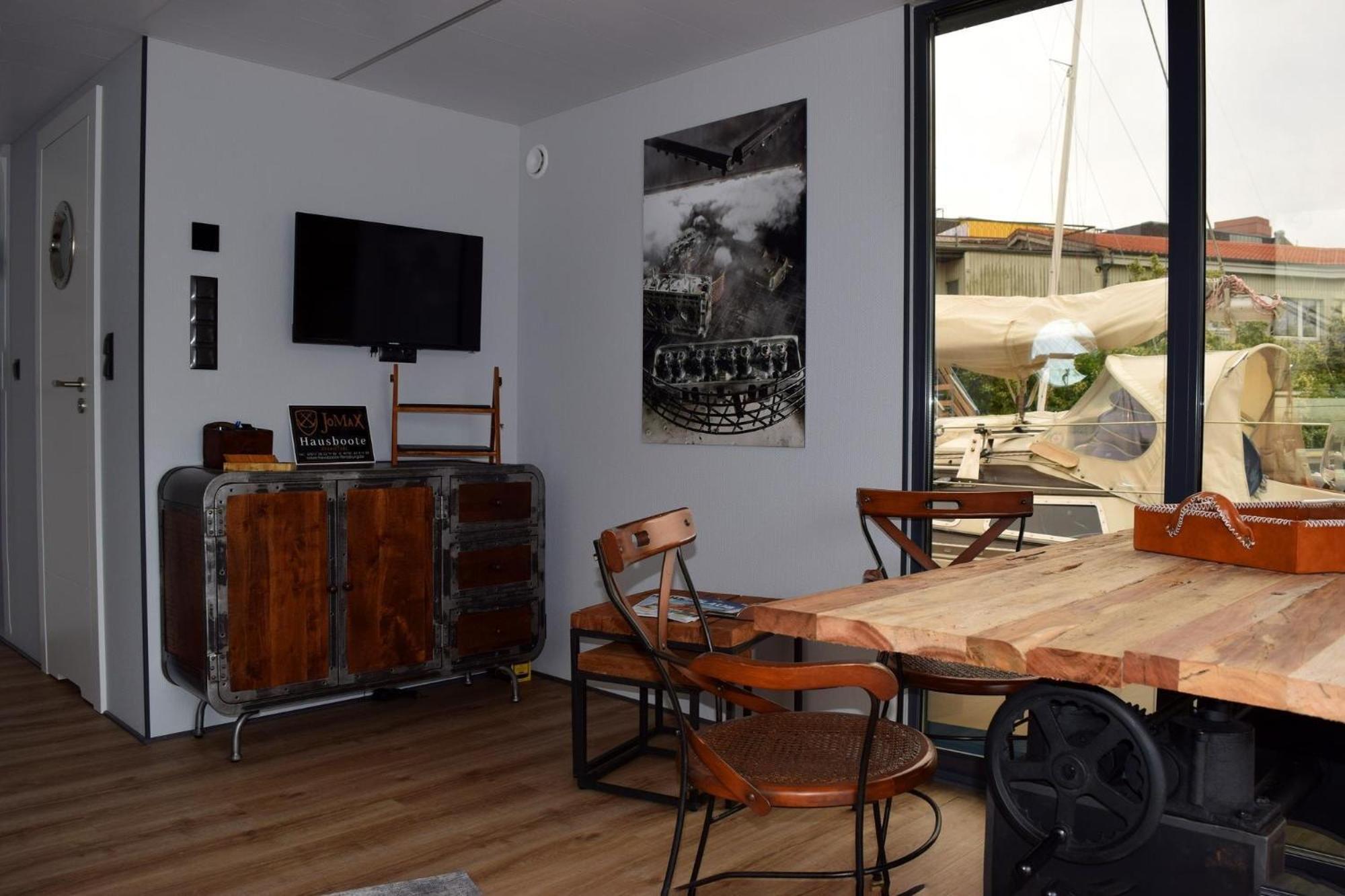 Hotel Houseboat Leni, Flensburg Exterior foto