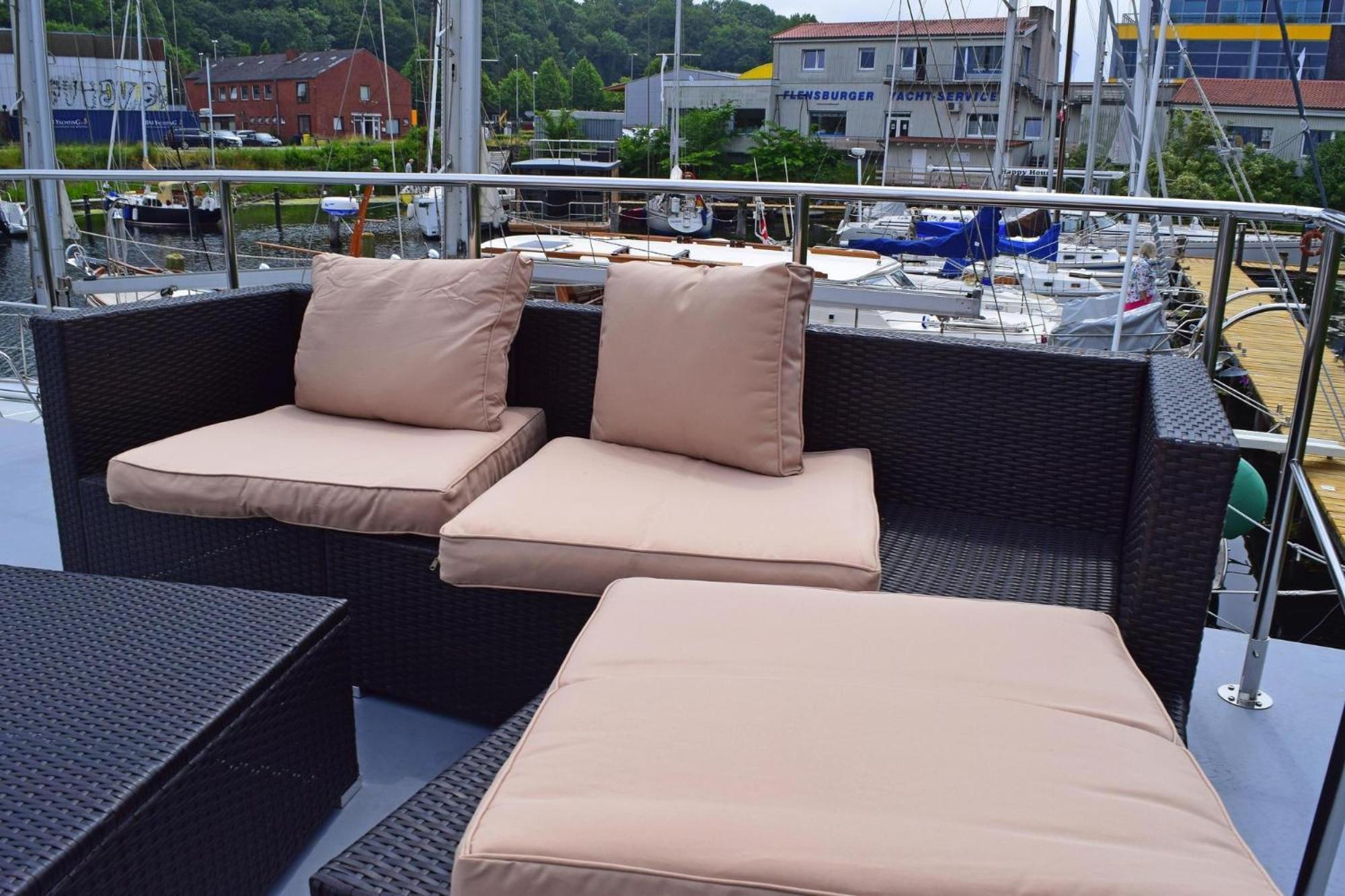 Hotel Houseboat Leni, Flensburg Exterior foto